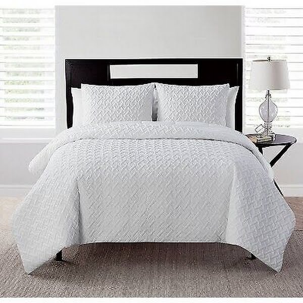 Vcny Home Nina Embossed Comforter Set, Twin XL Bedding