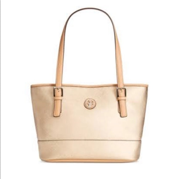 Giani Bernini Faux Saffiano Leather Tote