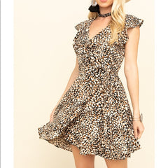 Free People French Quarter Mini Wrap Dress, Size Small – Vanessa Jane