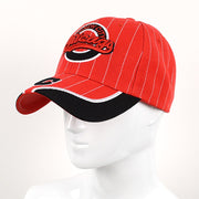 Chicago Windy City Red 3D Embroidered Baseball Cap, Hat