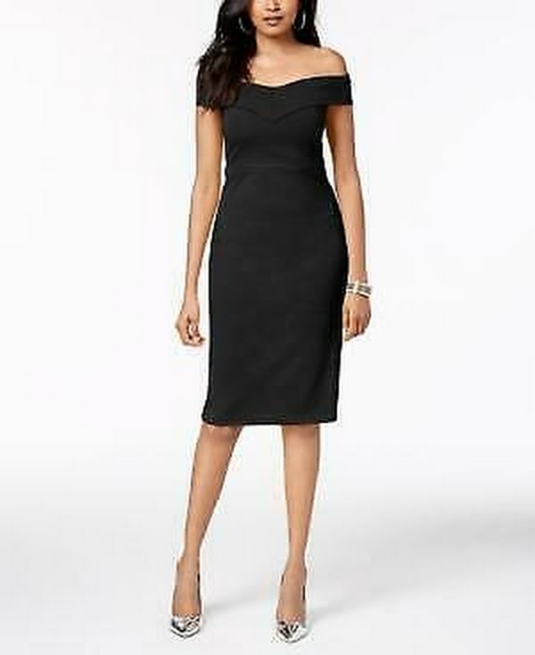 Thalia Sodi Off-the-Shoulder Sheath Dress