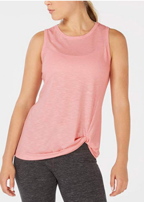 Ideology Womens Knot-Front TankTop