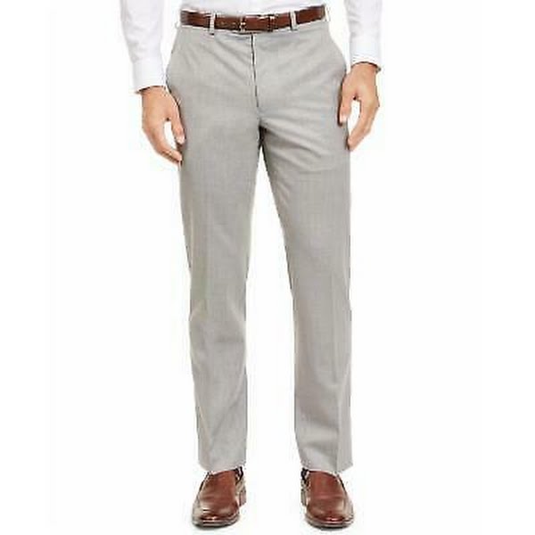 Lauren Ralph Lauren Mens Wool Blend Classic Fit Pants