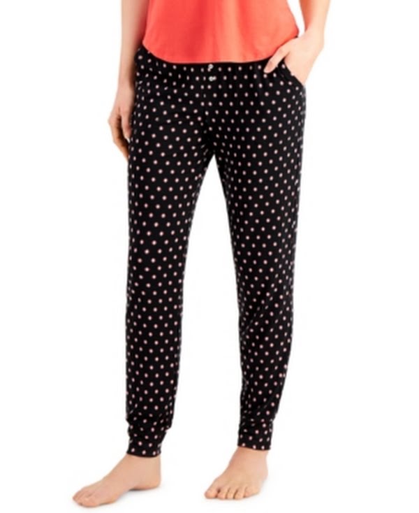 Alfani Ultra-Soft Knit Jogger Pajama Pants