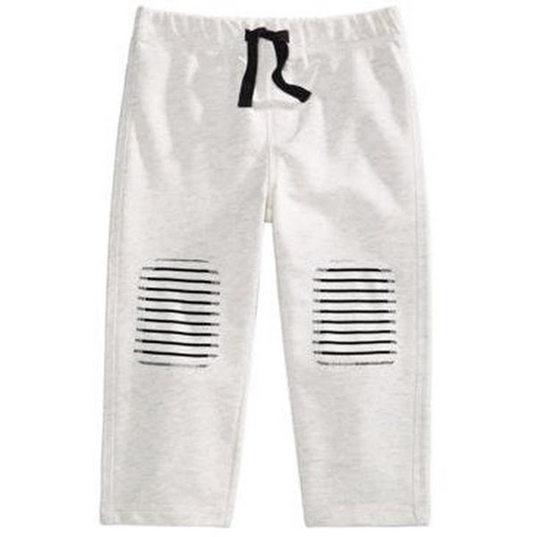 First Impressions Baby Boys Knee-Patch Jogger Pants