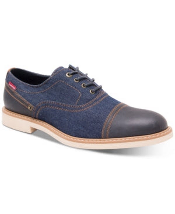 Levis Mens Essex Denim Lace-up Shoes Mens Shoes, Size 9.5