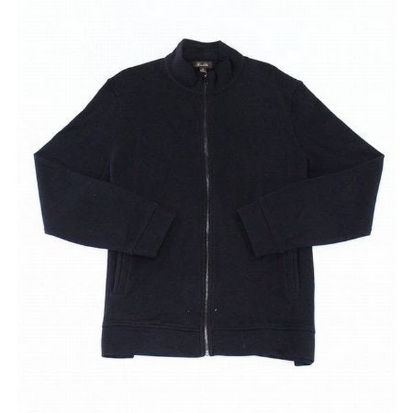 Tasso Elba Mens Zip-Front Heathered Jacket, Choose Sz/Color