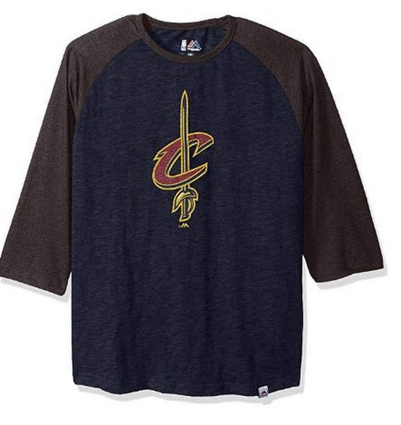 NBA Cleveland Cavaliers Children's NBA Youth 3/4  Sleeve Shirt Navy, Size Large