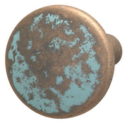 Hafele Verdigris Collection, Ø37 MM Cabinet Knob, Copper