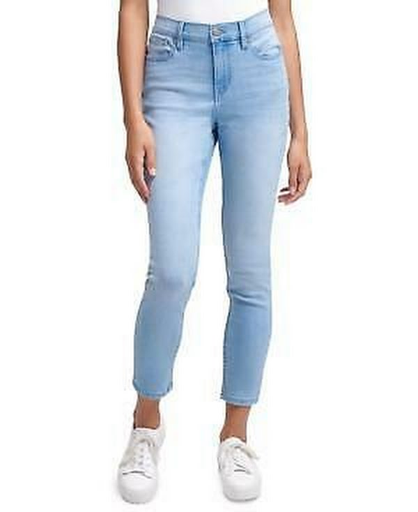 Calvin Klein Jeans Mid Rise Skinny Jeans,31/Laguna