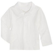 First Impressions Baby Boys Cotton Polo Shirt Long Sleeve