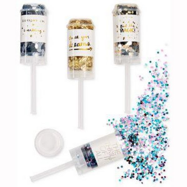 Push-Pop Confetti For Create Atmosphere Such As Weddings And Parties