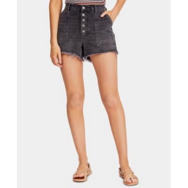 Free People Denim Jesse Carpenter Shorts, Size 31