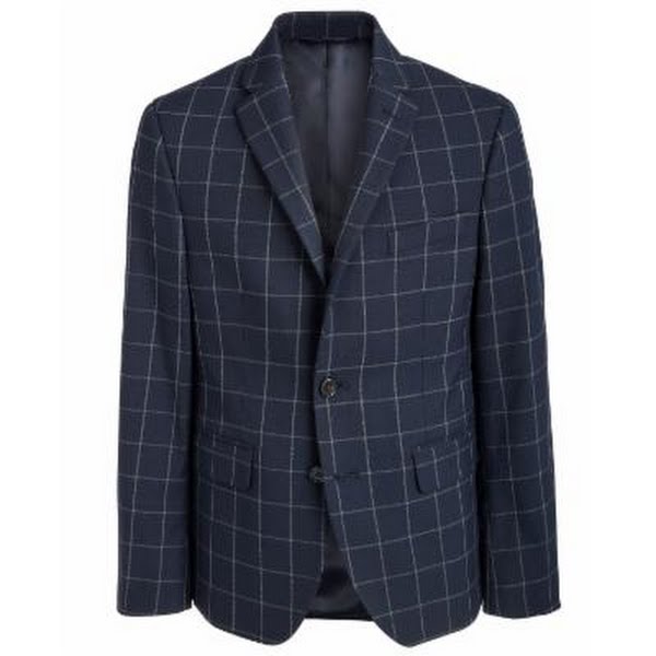 Lauren Ralph Lauren Big Boys Classic-Fit Stretch Windowpane Coat