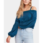 Free People Sistine Hacci Cold Shoulder Knit Top