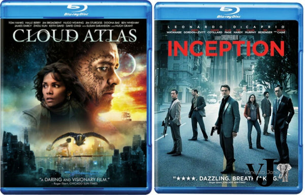 Scifi DVD Bundle:Cloud Atlas, Inception