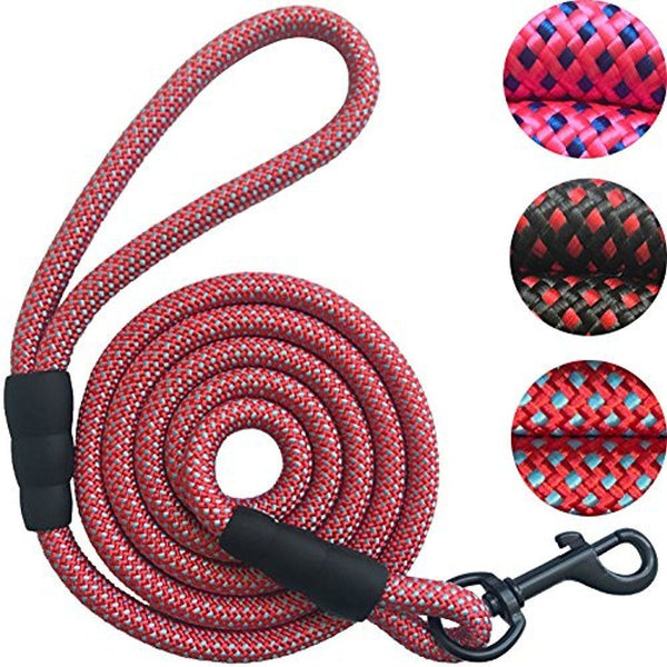 Nylon Dog or Cat Leash - 2/5 Inch Thick 5 Feet Length