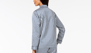 Alfani Women's Satin Notch Collar Pajama Top, Size  Large