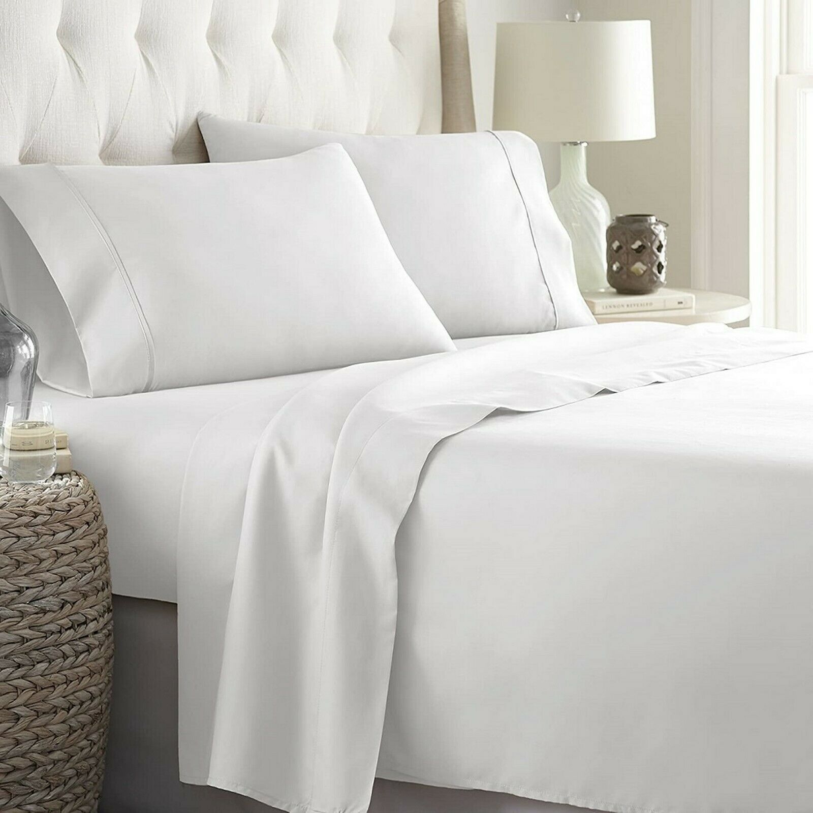 Brixton Ave 1200 Thread Count Triblend 6Pc Sheet Set