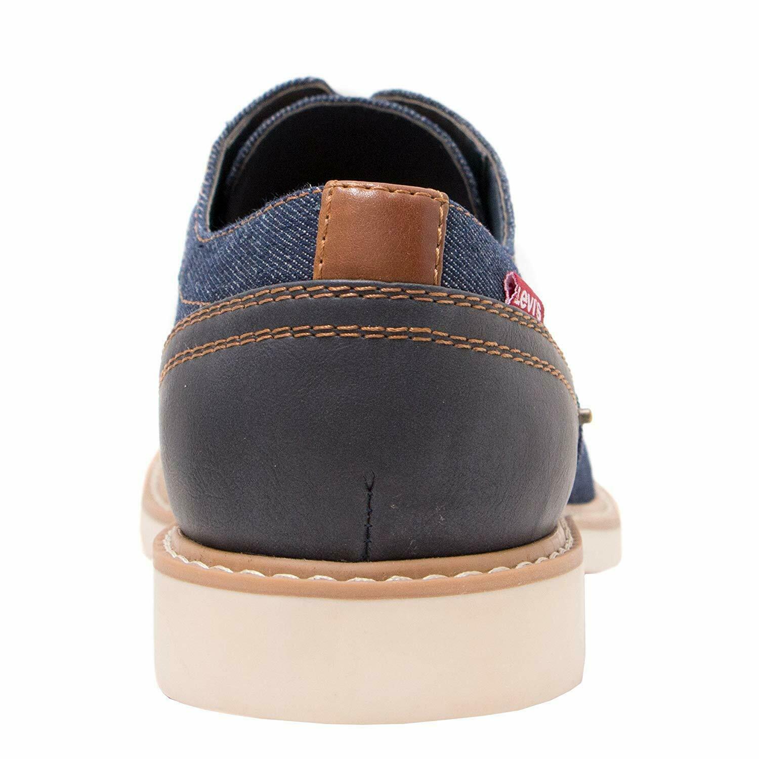 Levis Mens Essex Denim Lace-up Shoes Mens Shoes, Size 9.5