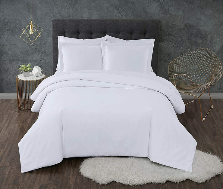 Truly Calm Antimicrobial 3 Piece Duvet Set, Full/Queen