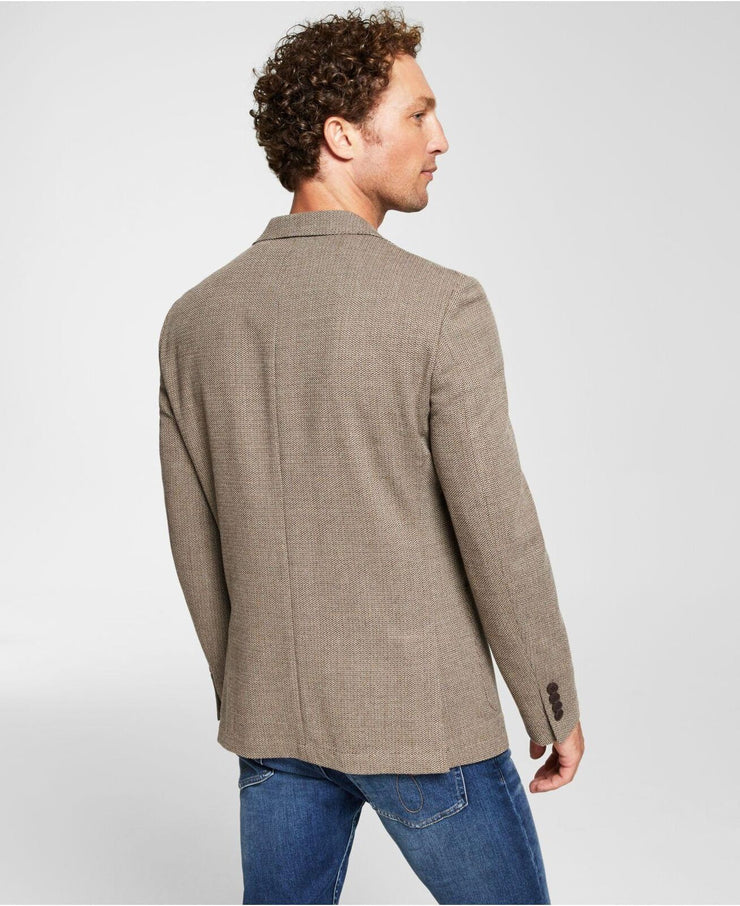 Calvin Klein Mens Slim-Fit Wool Textured Sport Coat