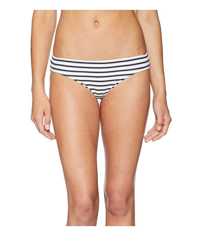 LAUREN Ralph Lauren Harrison Stripes Reversible Hipster Bottom,Size 10