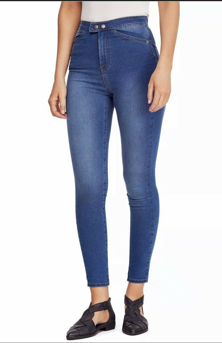 Free People Womens Sweet Jane Skinny Fit Jeans, Size 25