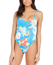 Roxy Juniors She Just Shines Floral One-Piece Swimsuit, Various Sizes