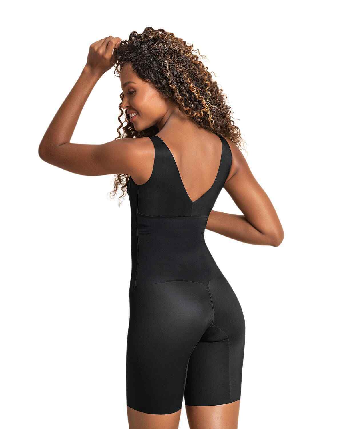 Leonisa Undetectable Edge Mid-Thigh Bodysuit Shaper