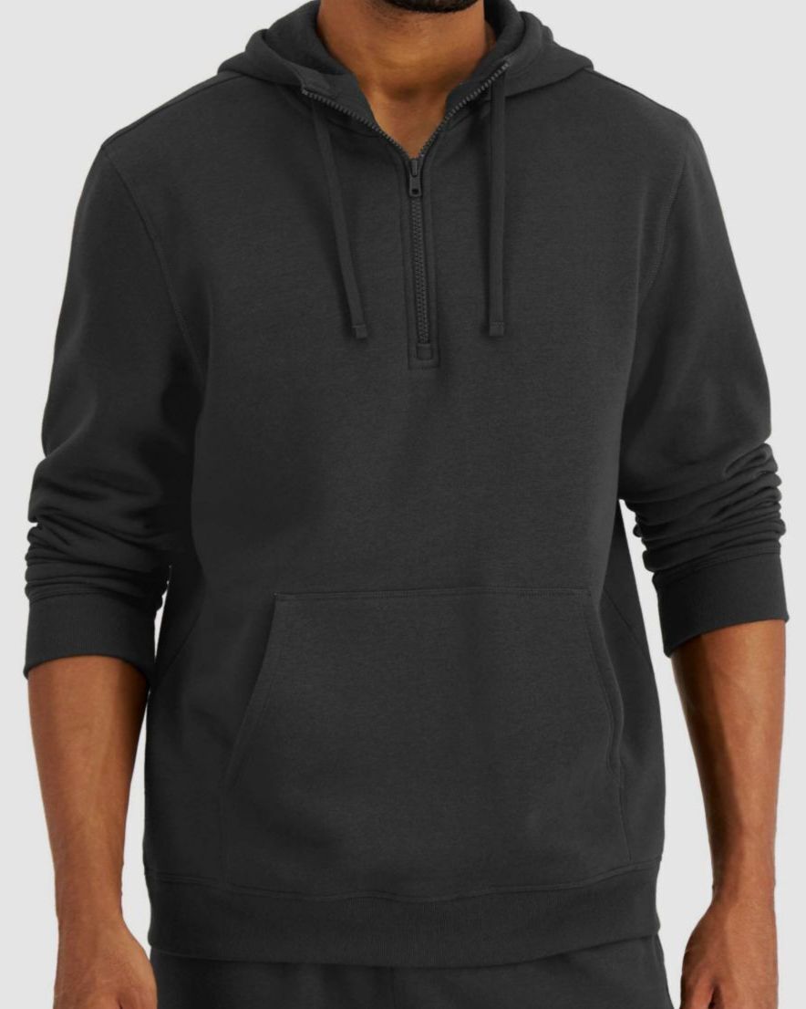 Id Ideology Mens 1/2-Zip Pullover Hoodie