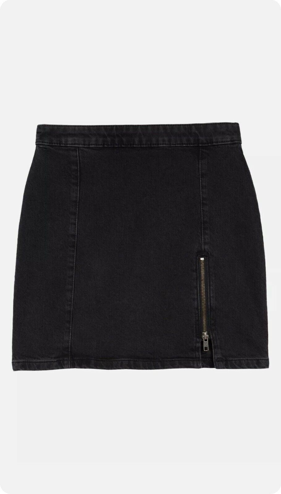 Free People Womens Midnight Magic Denim Skirt Starless