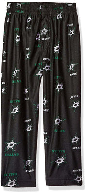 NHL Dallas Stars Boys Sleepwear Pajama Pants, Size Medium
