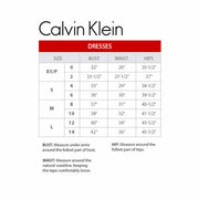 Calvin Klein Petite Short-Sleeve Sheath Dress, Size 12