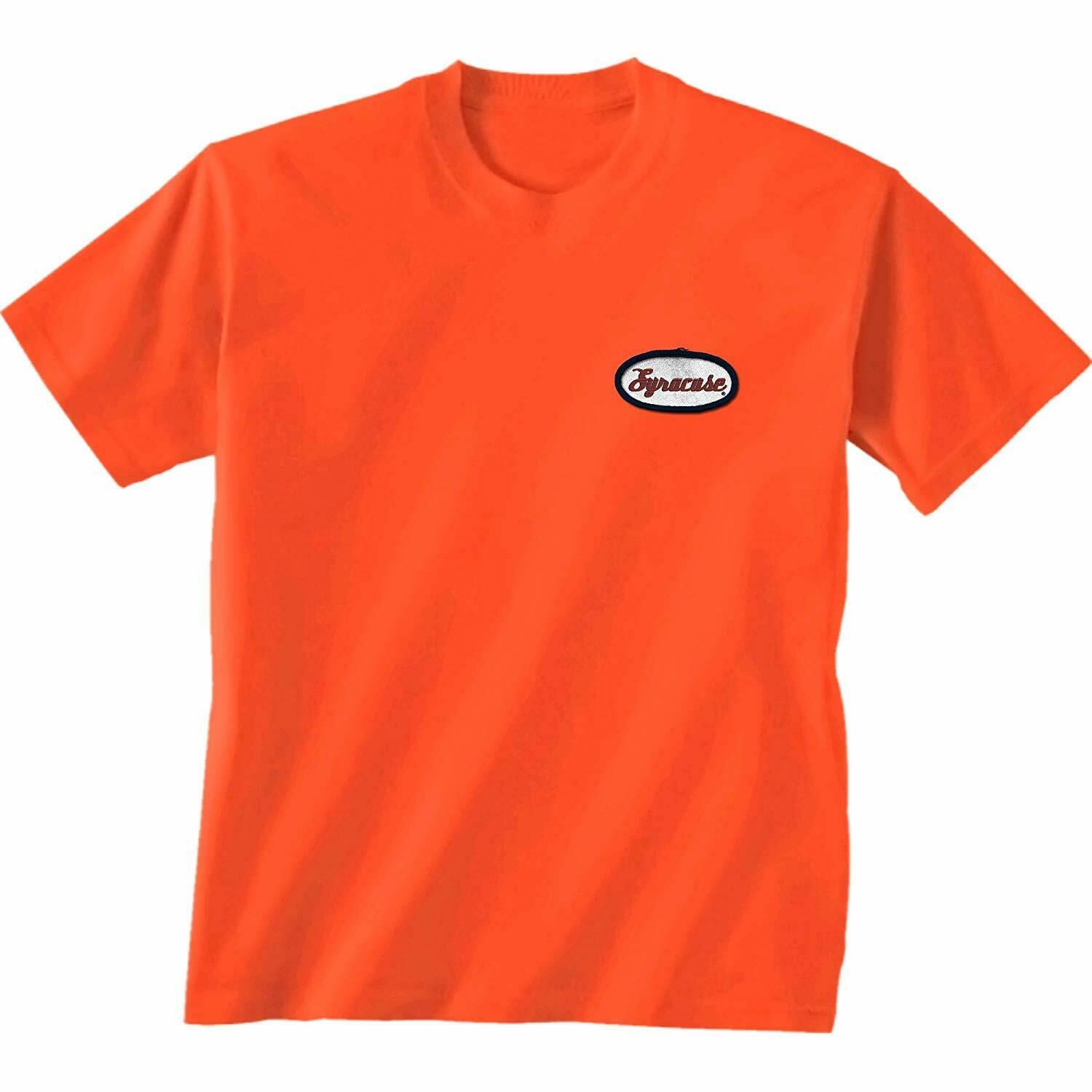 NCAA Mens Syracuse Orange Mechanic Tee, Size Large