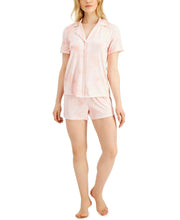 Inc Up All Night Heavenly Soft Womens Knit Notch Collar 2pc Pajama Set