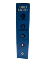 Bud Light Soft Can Shape Speaker Cooler Bluetooth