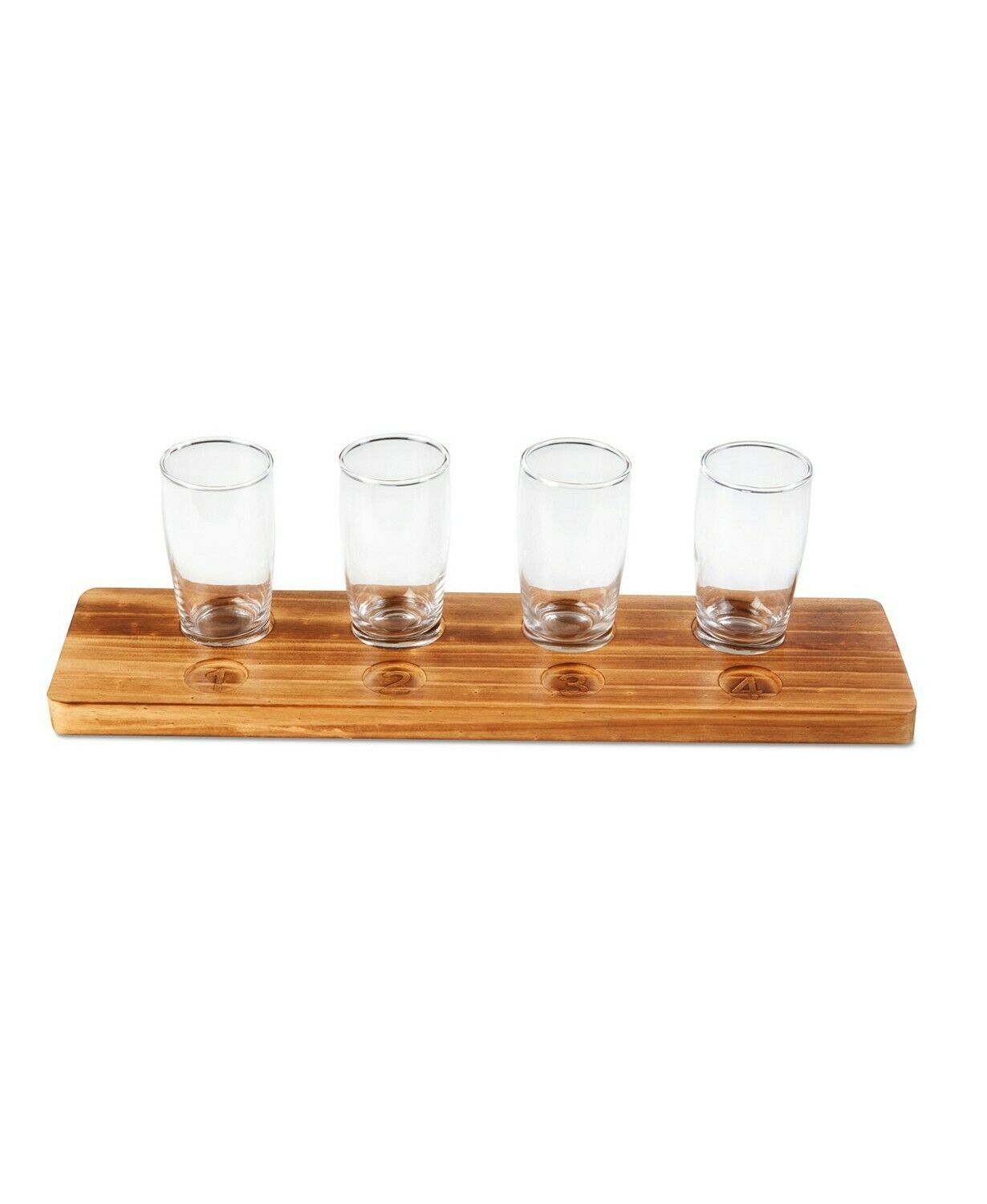 Studio Mercantile Beer Tasting Flight Sampler Set, 4 - 7.5 Craft Brew Glasses