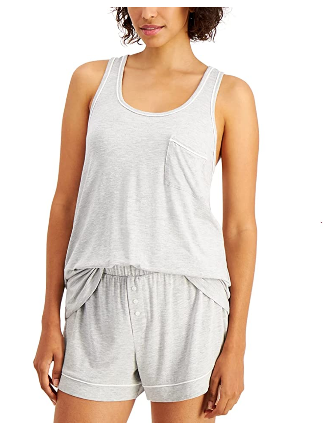 Alfani Womens Tank & Shorts Pajama Set