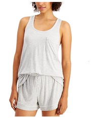 Alfani Womens Tank & Shorts Pajama Set, Choose Sz/Color