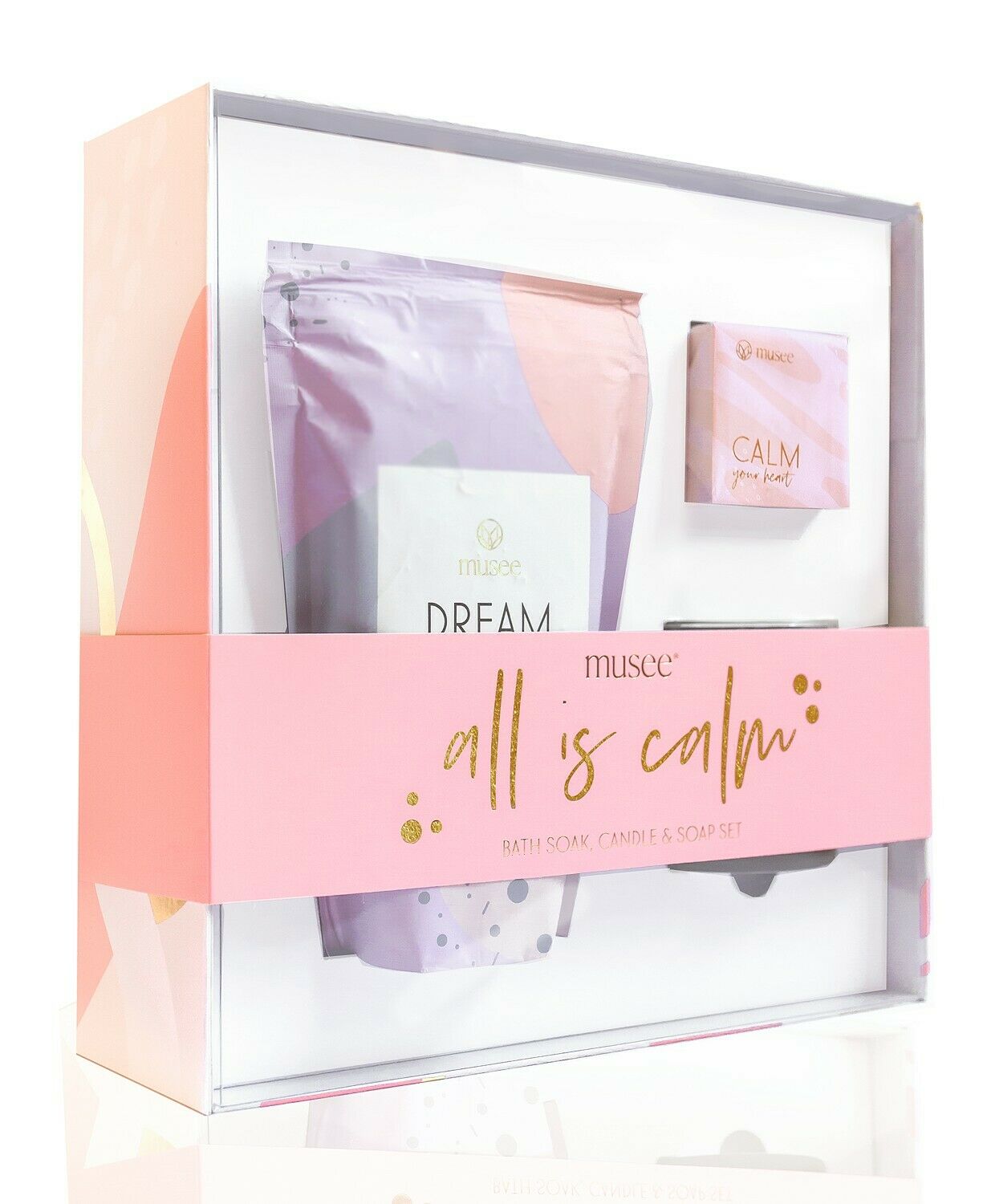 Musee 3-Pc. All Is Calm Gift Set Radiate Soap,Bath Soak,Candle