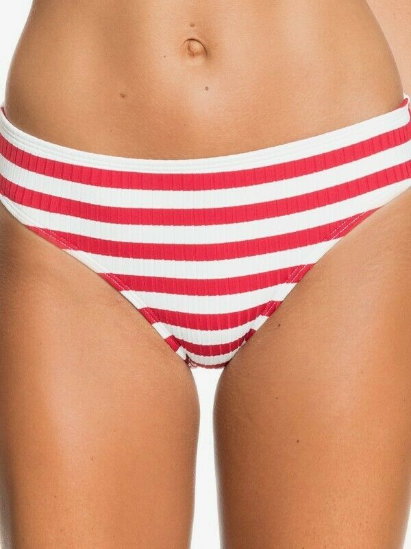 Roxy Striped Hello July Full-Coverage Bottoms