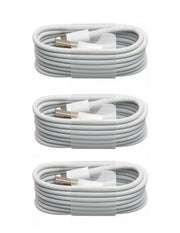 3 Pack 3 ft USB Cable for Apple iPhone 5 and Up