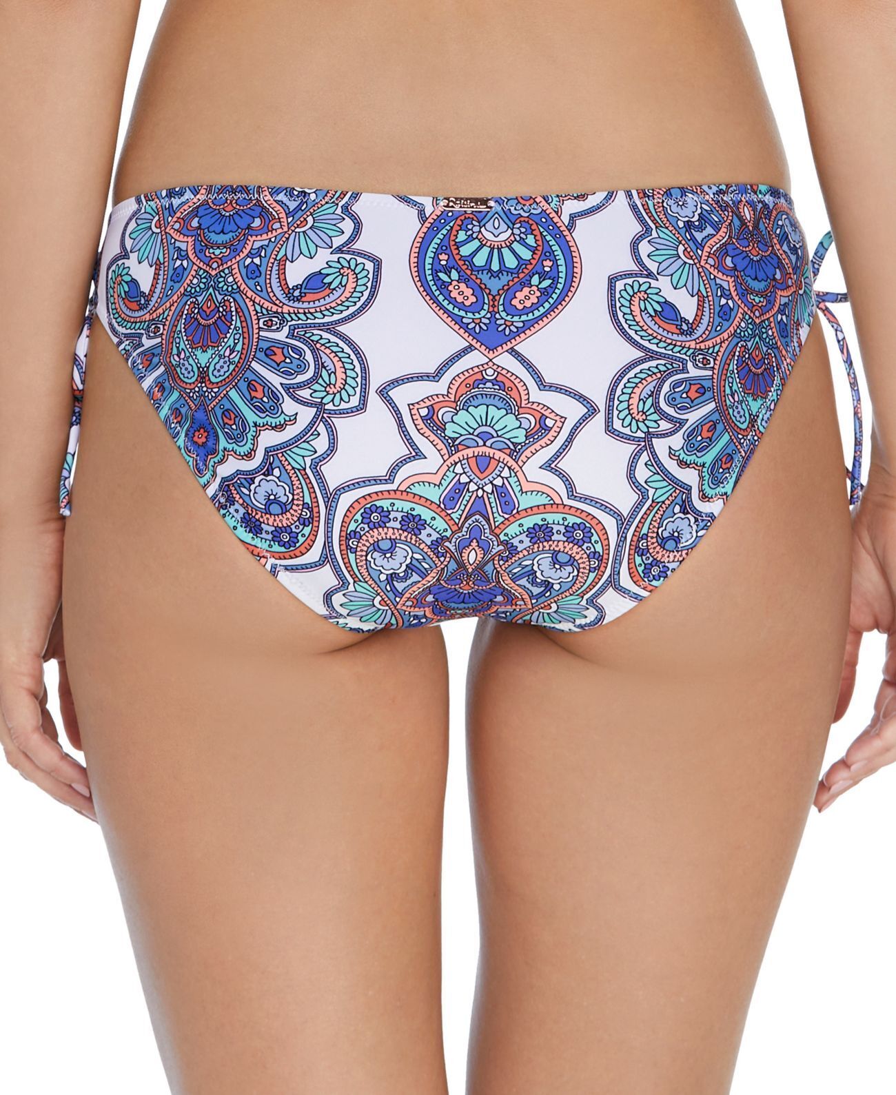 Raisins Juniors Golden Hour Printed Side-Tie Bikini Bottoms