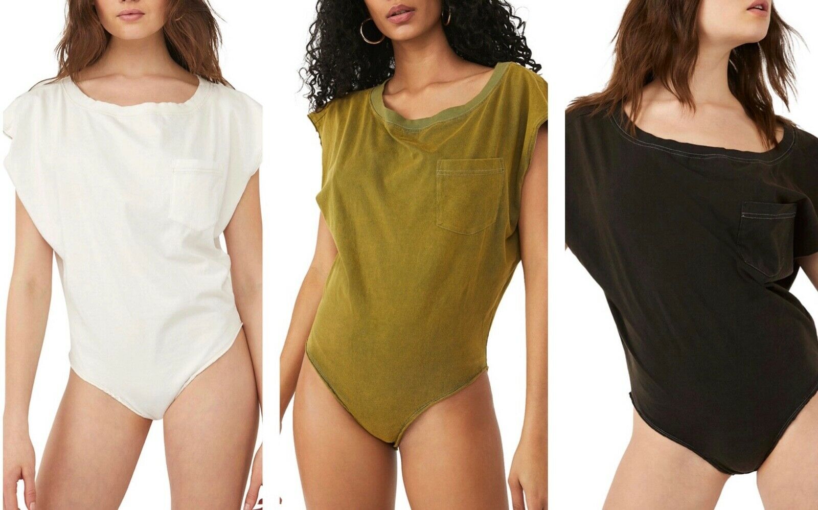 Free People Road Trip Cotton Bodysuit