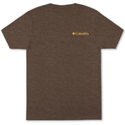Columbia T-Shirt Sportswear Mens Julien Jersey Graphic Crewneck, Brown, Size M