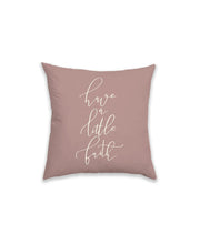 Morgan Home Typography 18×18 Decorative Pillow