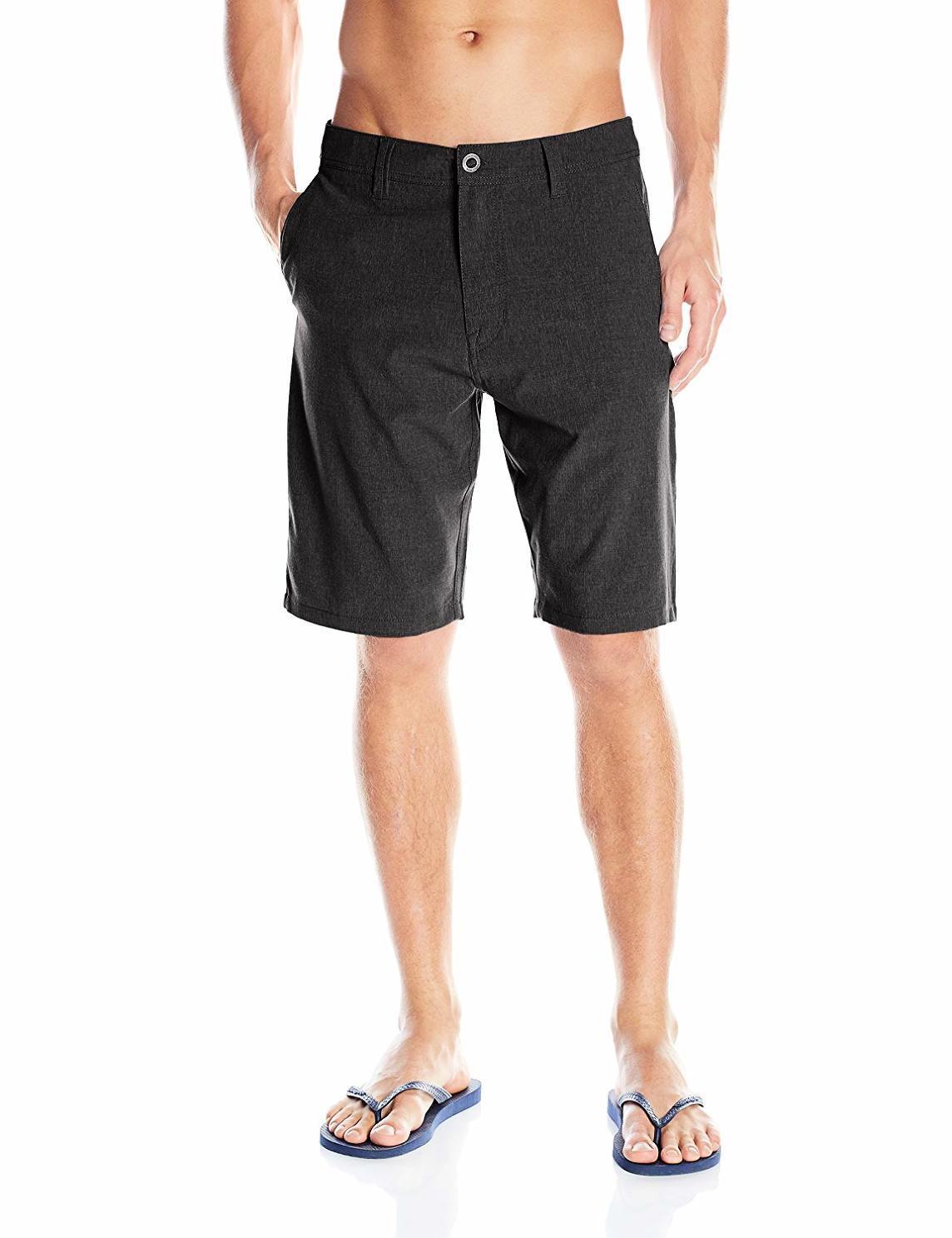 Volcom Men's Hybrid 21in Shorts - Black/ Size 40