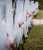 Tulle 54 x 180in Tutu Fabric Nylon Pew Bolt Party Wedding Decoration