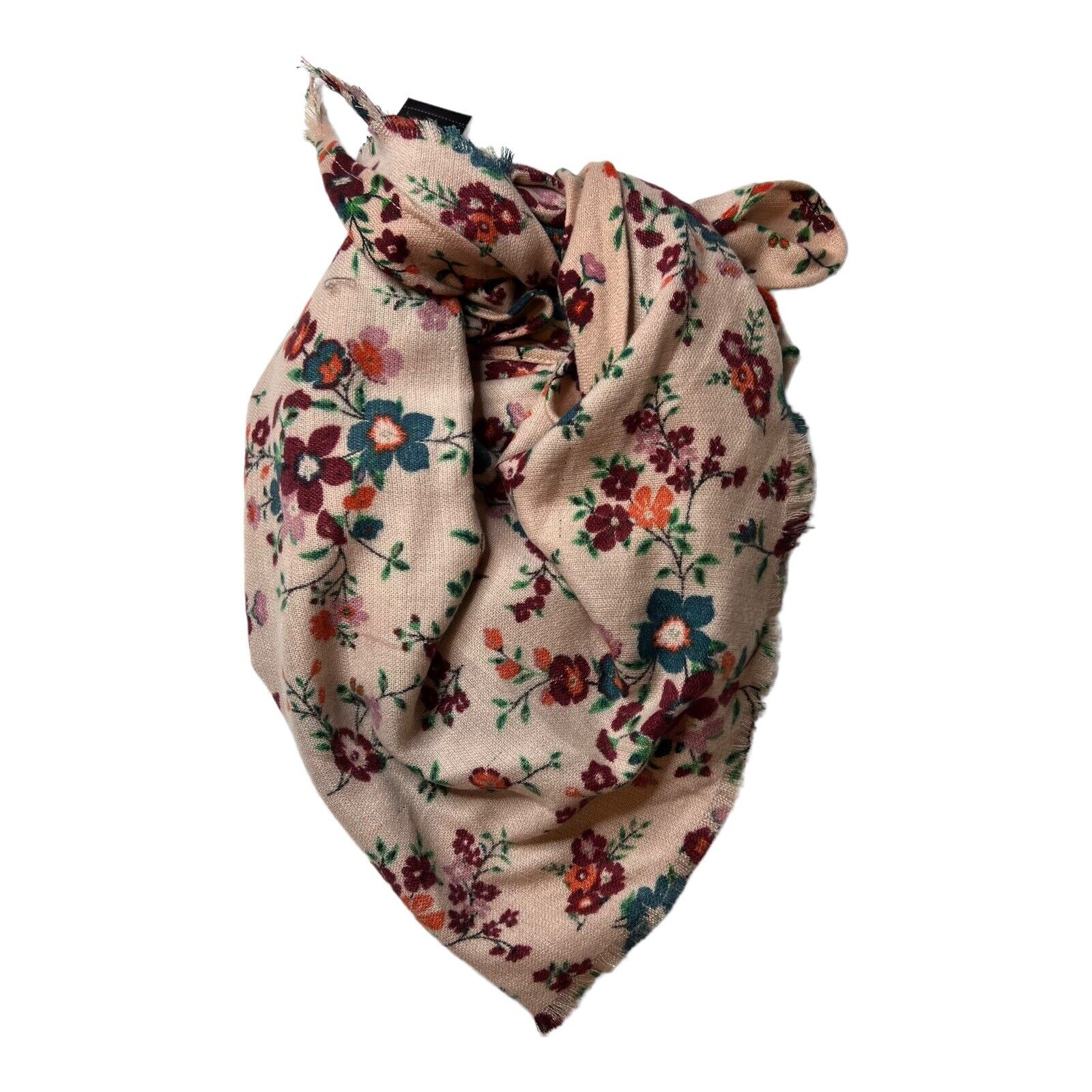 Inc International Concepts Floral-Print Triangle Scarf